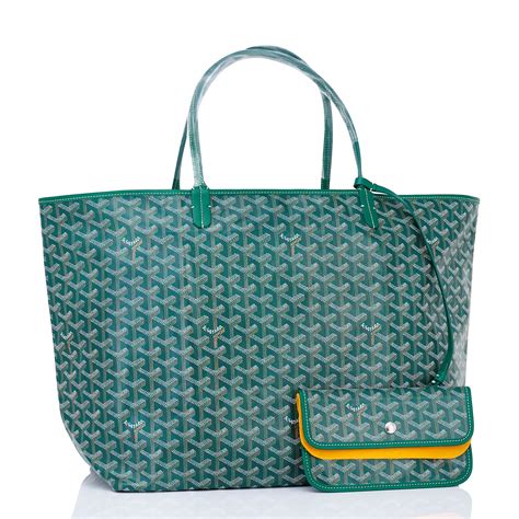 goyard roulette bag green color|goyard bags for sale.